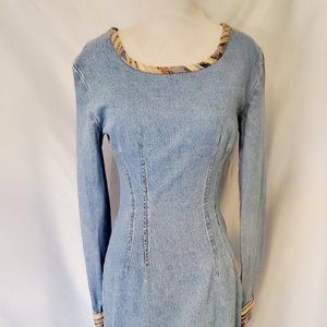 Vintage Style Jean Dress